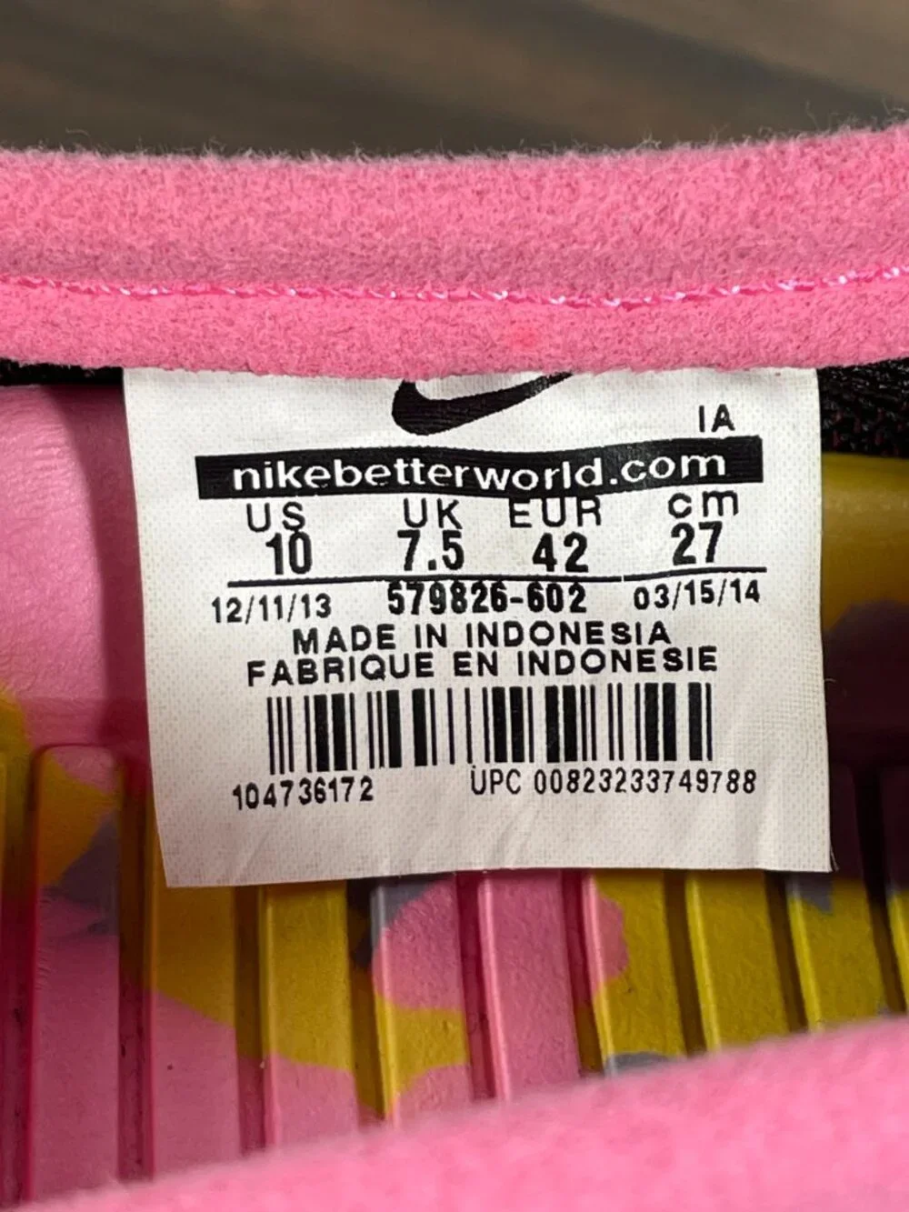 Nike rosherun slip